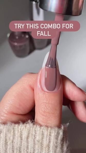 Light Beige Opaque Nail Design Light Beige Opaque Nail Design — neutral nail colors