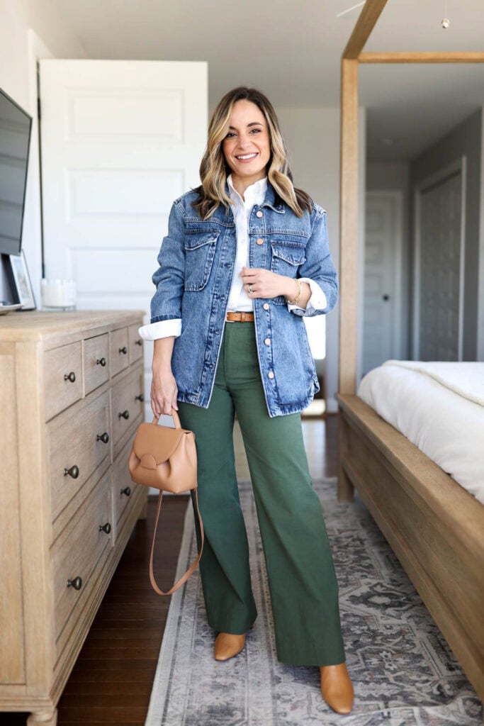 Casual Everyday Outfit Idea Casual Everyday Outfit Idea — Olive Green Outfits 2027
