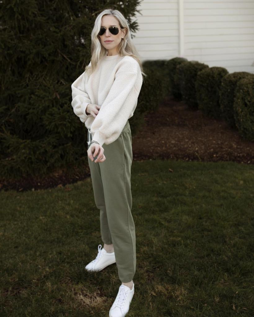 Casual Loungewear Outfit Idea Casual Loungewear Outfit Idea — Olive Green Outfits 2027