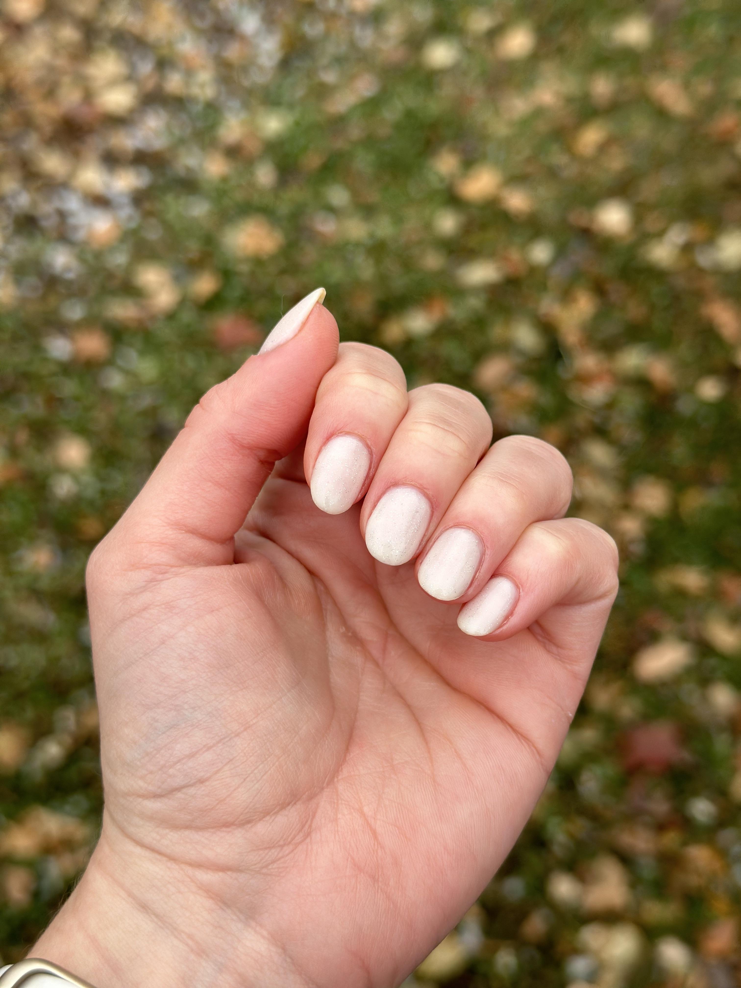 Matte White Coffin Nails with Icicle Drips — Winter White Nails