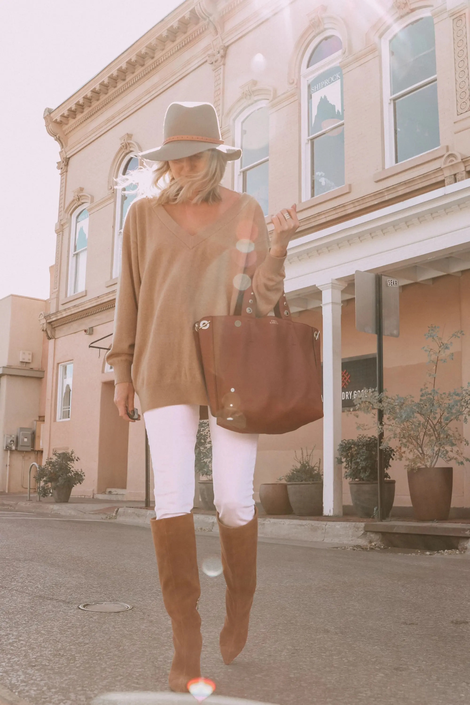 Casual Outfit Idea Casual Outfit Idea — Suede Boots Outfits