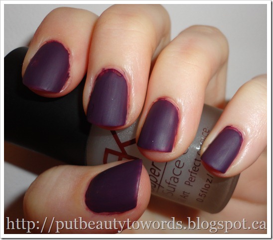 Deep Plum Matte Deep Plum Matte — Winter Matte Nails