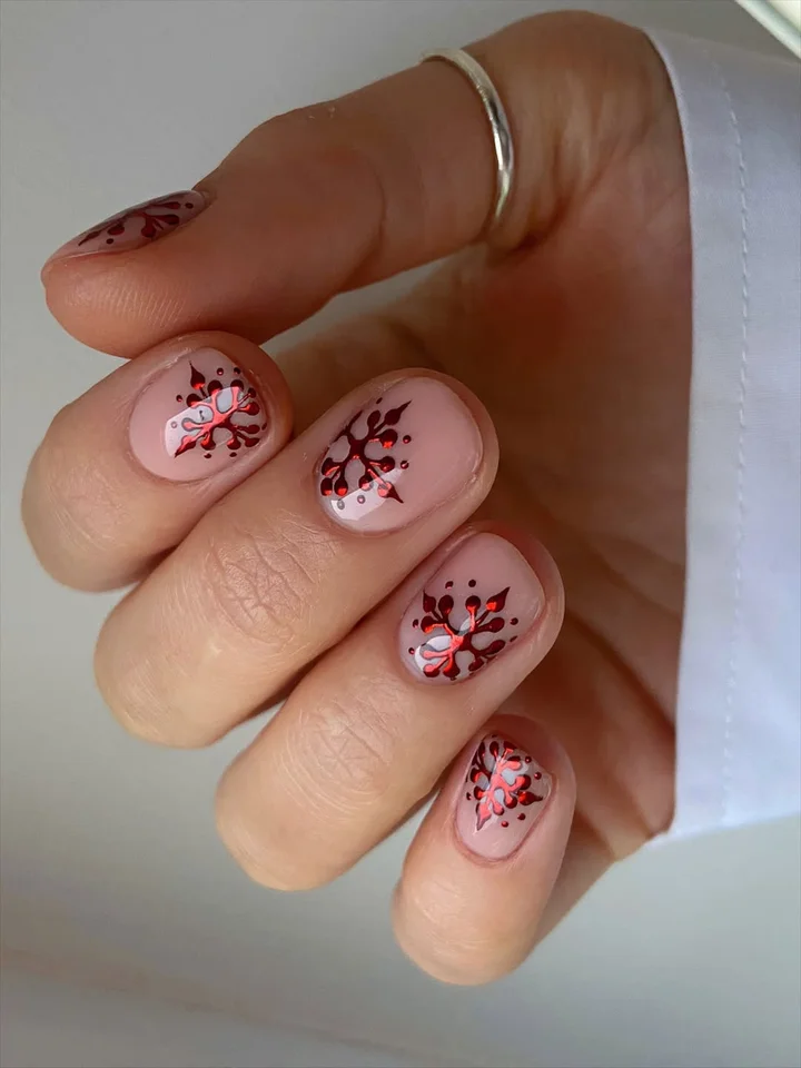 Winter Visual Idea Winter Visual Idea — Short Gel Nails 2027