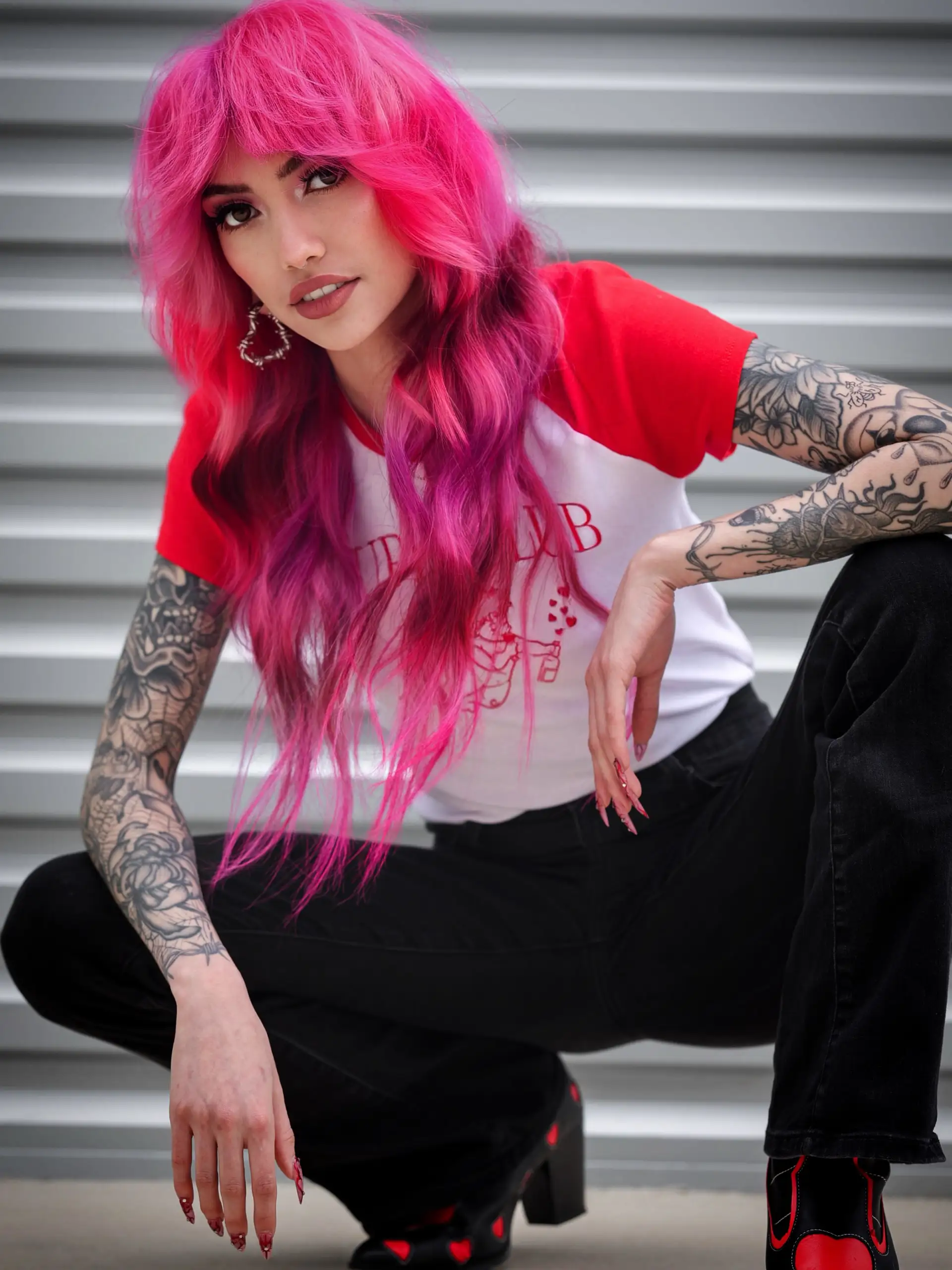 Visual Idea — Pink Hair