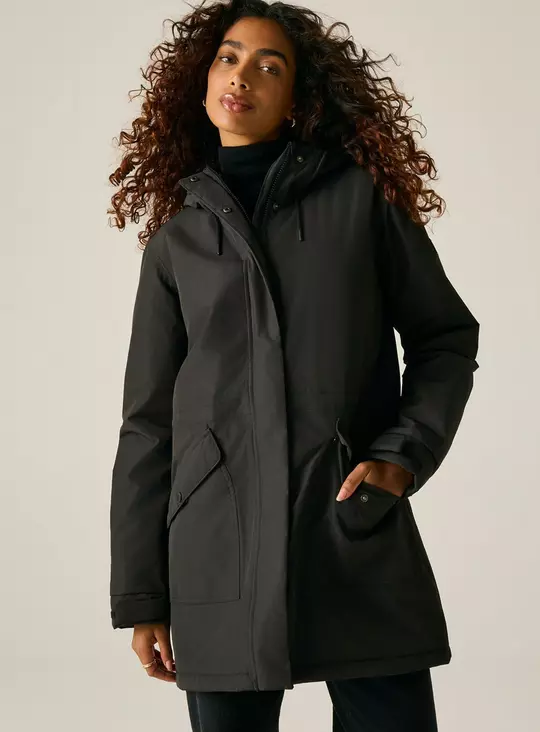 Minimalist Black Parka for Effortless Casual Wear Parka Outfits